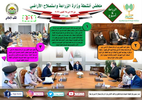 حصاد الزراعة في أسبوع