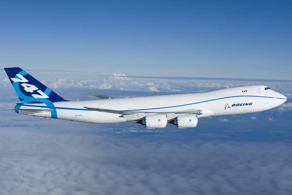 747-8 First Flight Everett WA