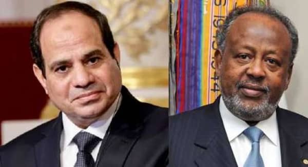 السيسي ورئيس جيبوتى