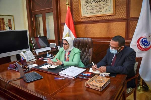 وزيرة الصحة