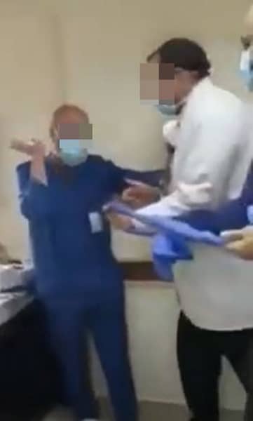 اثناء واقعة الاعتداء