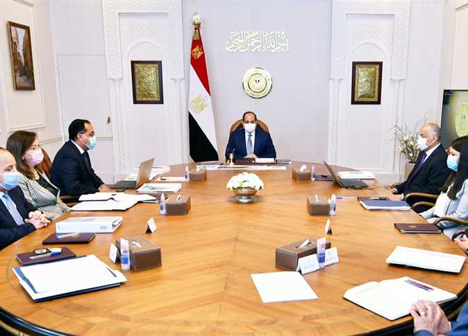 الرئيس السيسي والمجموعة الاقتصادية