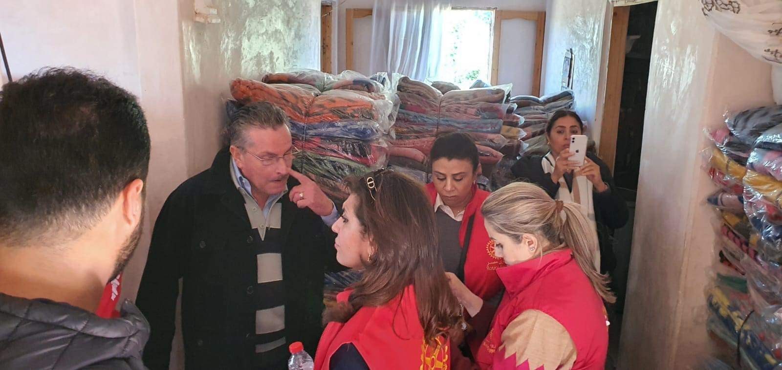 روتاري سبورتنج.. يوزع مساعدات عينية في ريف الإسكندرية