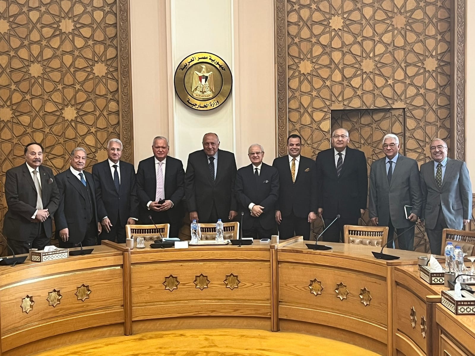 اجتماع وزير الخارجية 