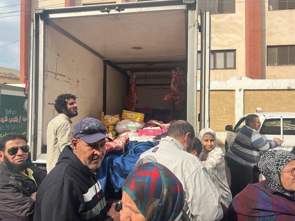 منافذ وزارة الزراعة ببنى سويف