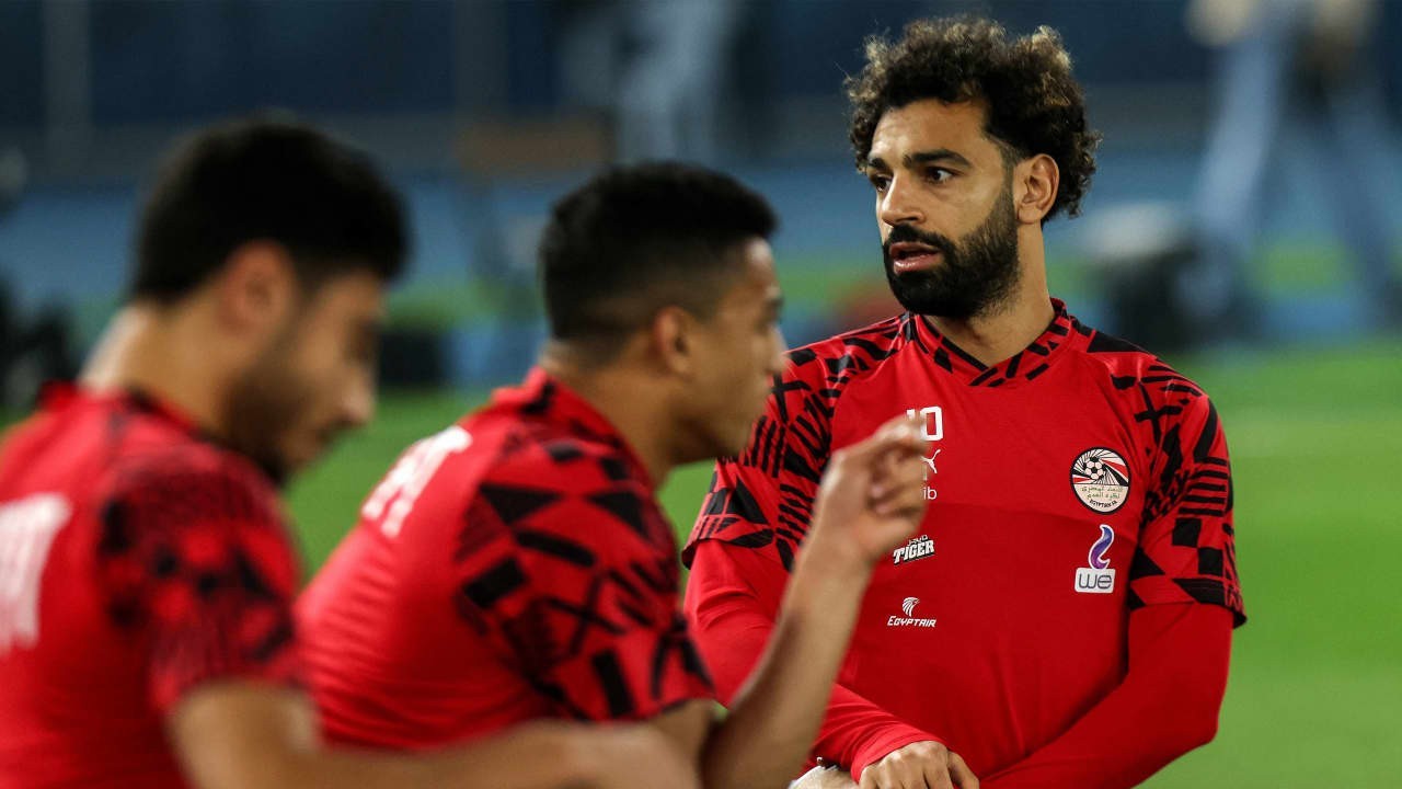 صلاح في معسكر المنتخب
