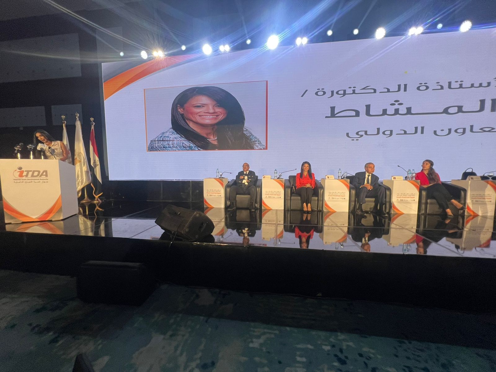 افتتاح مشروعات التموين
