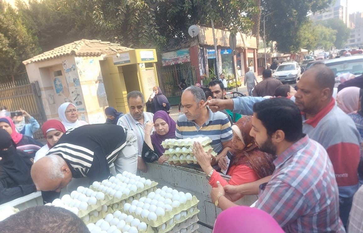 إطلاق 8 منافذ متحركة لبيع بيض المائدة