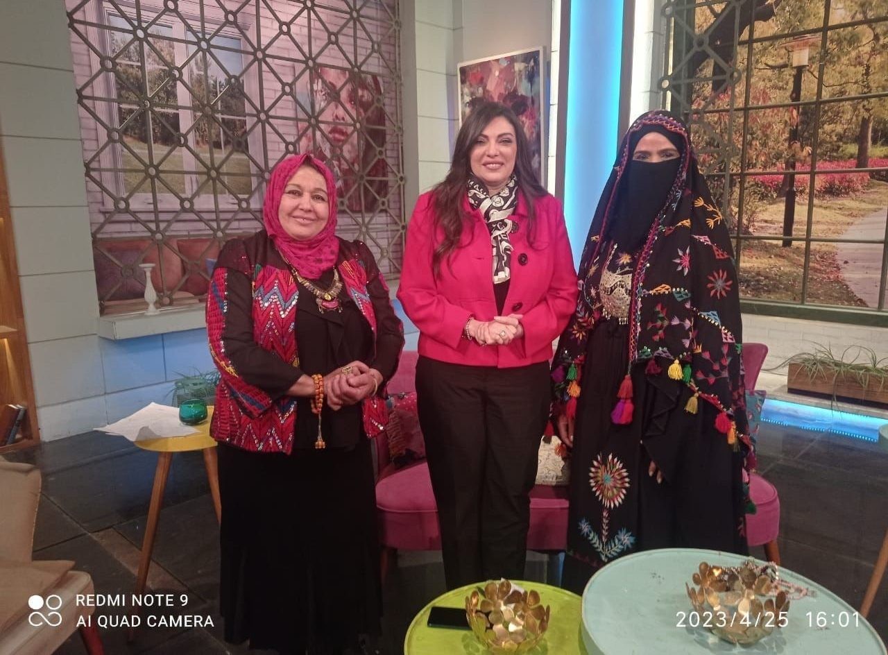 مشاركة سيناوية فى معرض تراثنا