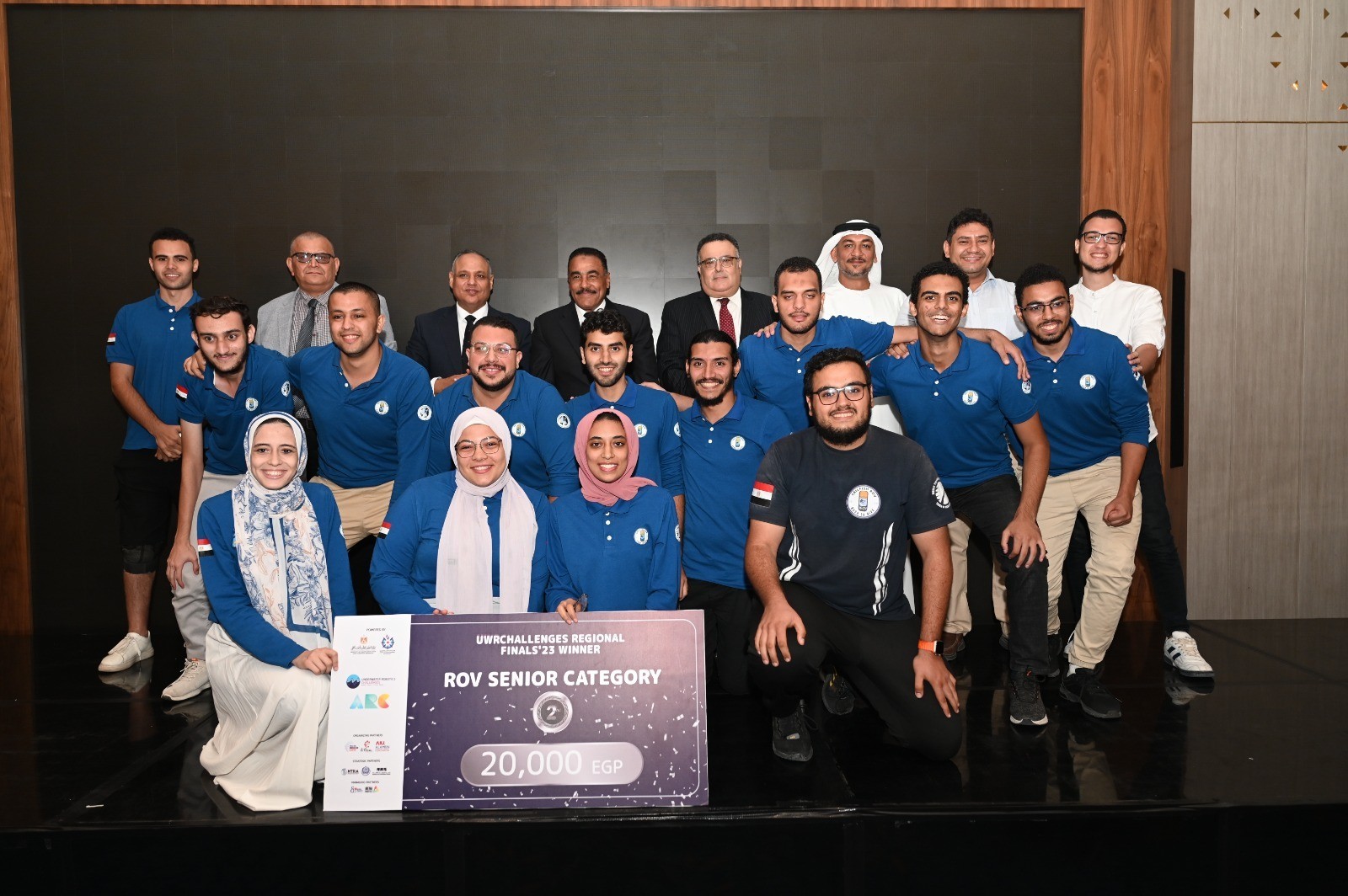 تكريم الفائزين فى مسابقة العلمين الدولية