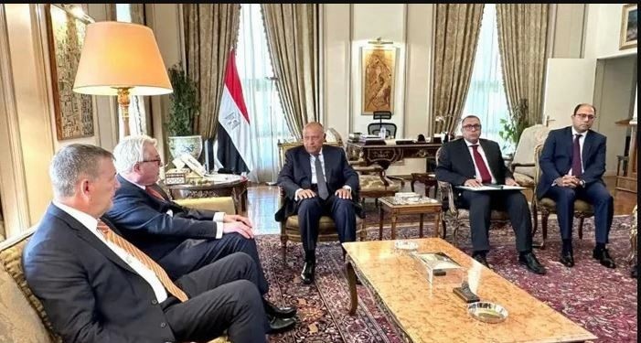 سامح شكرى وزير الخارجية 