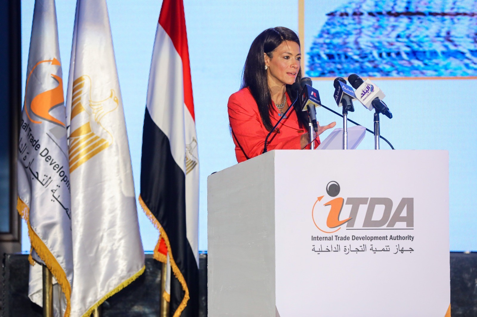 وزيرة التعاون الدولي