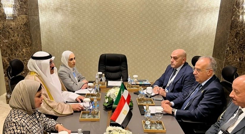وزير الري ونظيرة الكويتي
