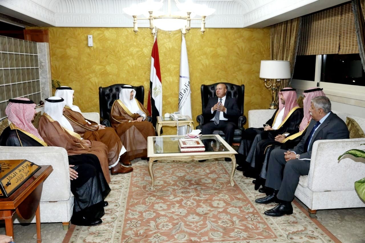 وزير النقل ونظيره السعودى