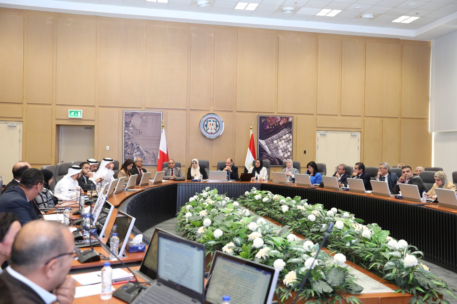 اللجنة التنسيقية الفنية لحكومتين المصرية والبحرينية