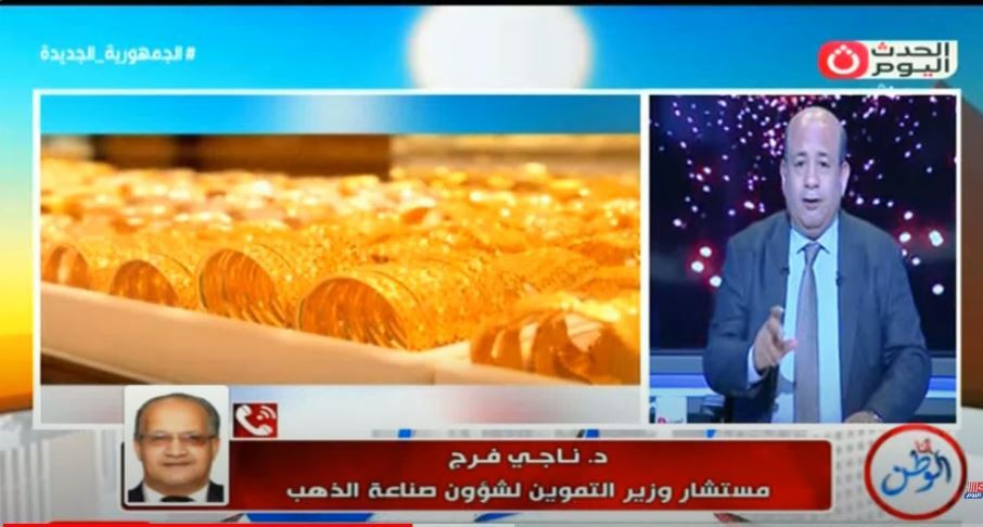 ناجى فرج خلال المداخلة بالبرنامج