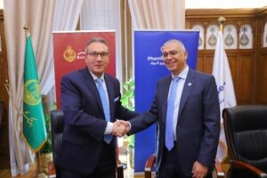 بنك مصر يوقع بروتوكول تعاون مع شركة فارما أوفرسيز