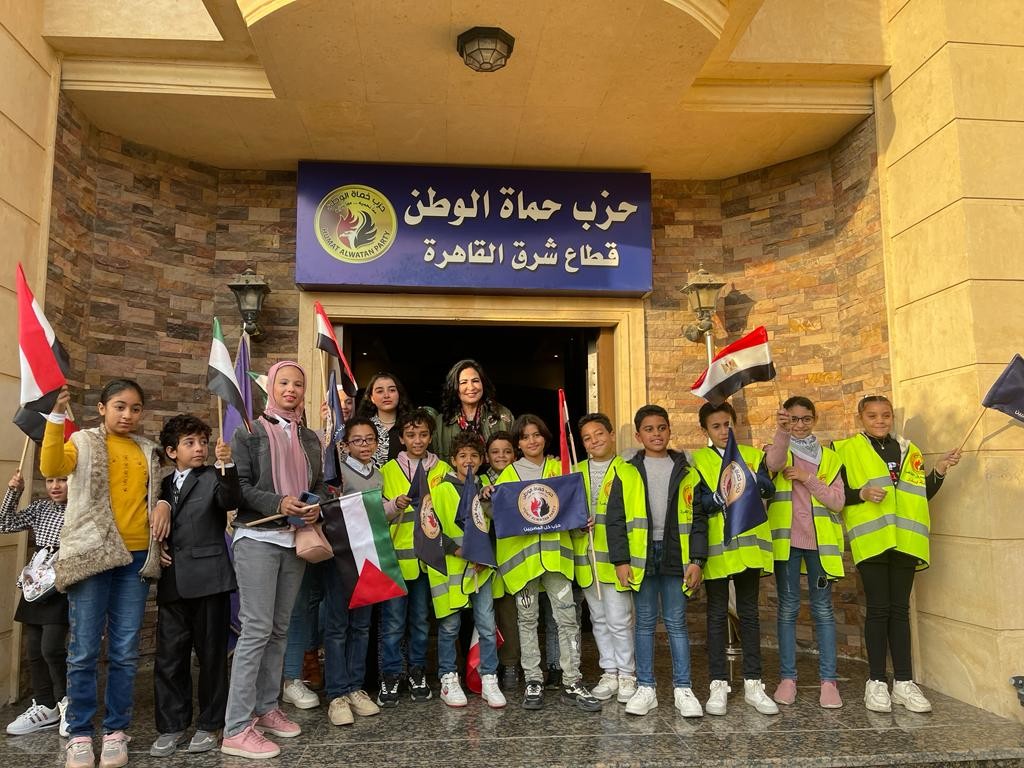 الدكتورة هالة كيرة أمين قطاع شرق القاهرة لحزب حماة الوطن