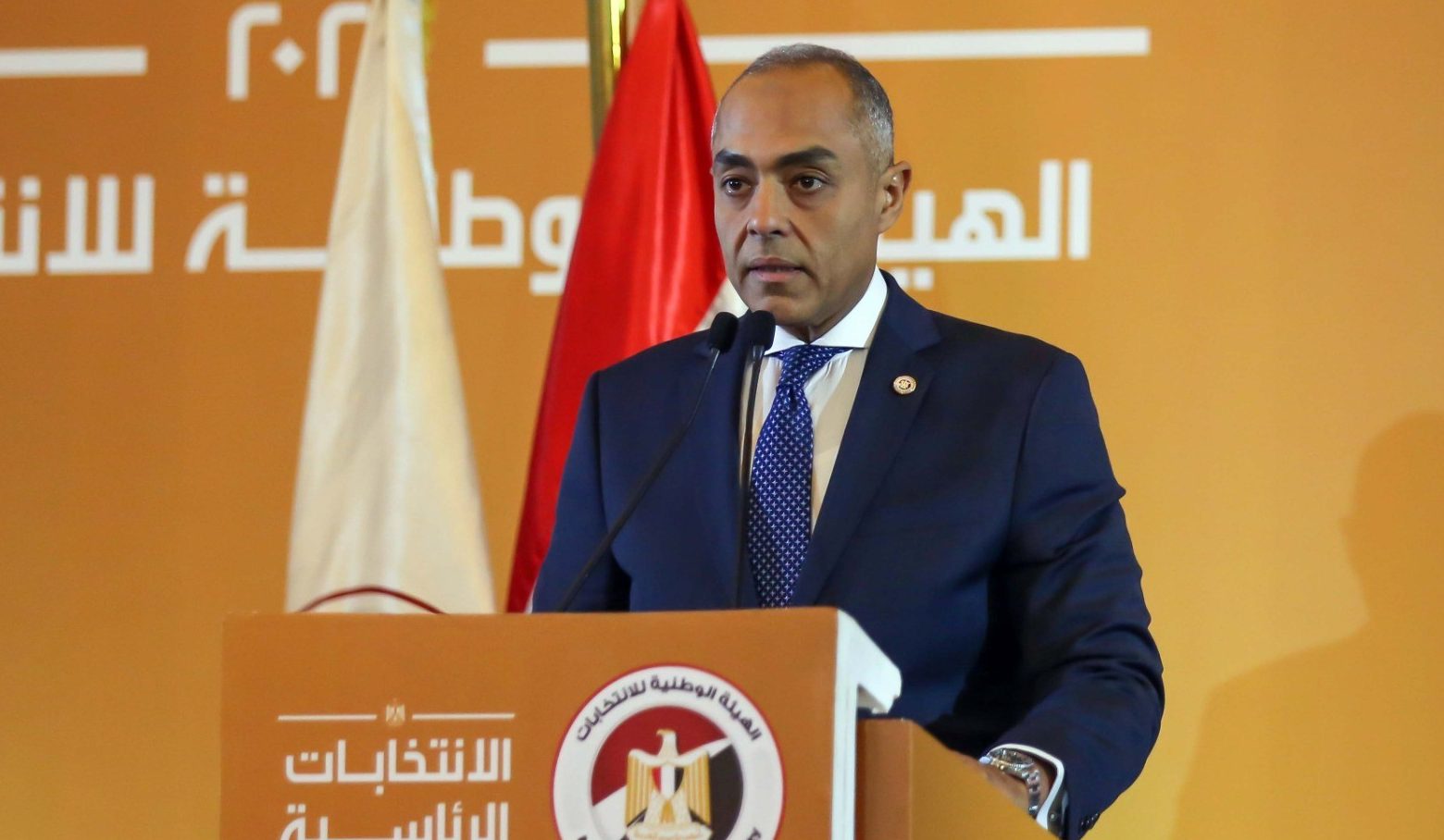 المستشار أحمد بندارى مدير الجهاز التنفيذي للهيئة الوطنية للانتخابات