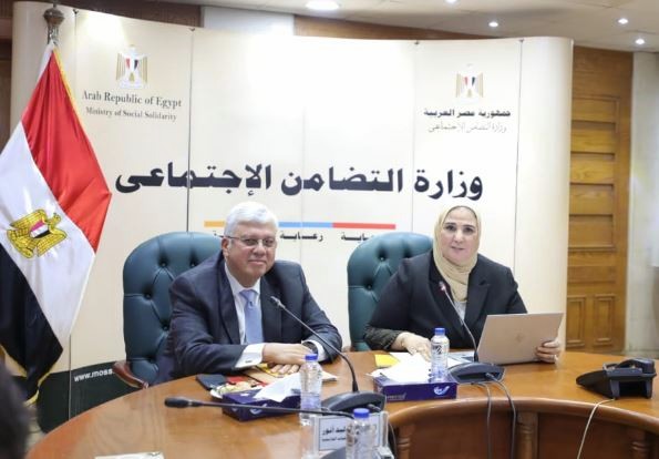 وزير التعليم العالى ووزيرة التضامن