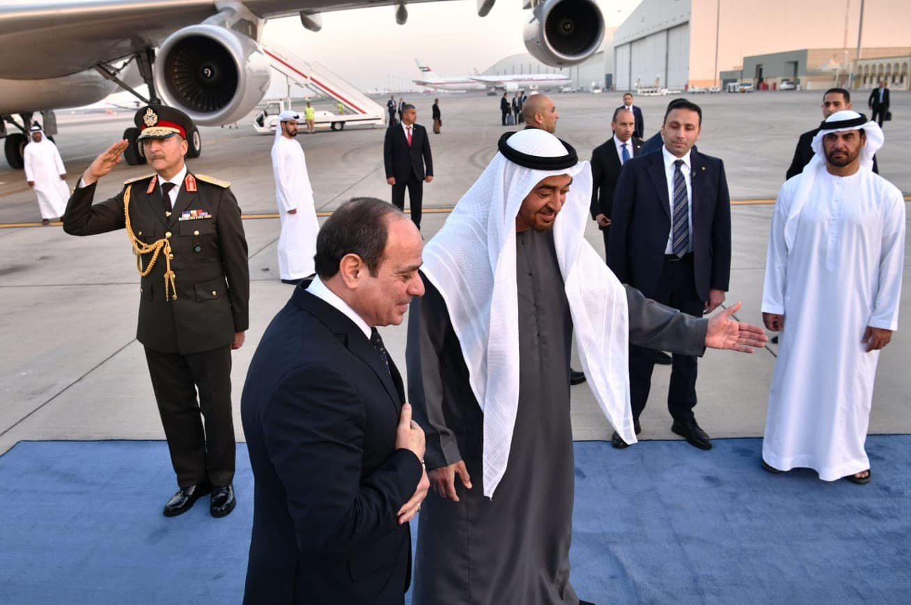 السيسي ومحمد بن زايد