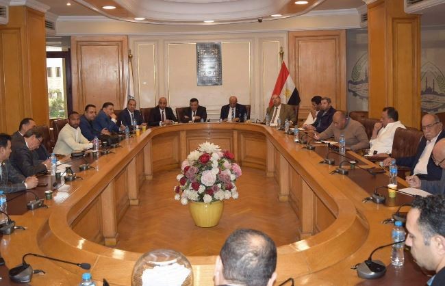 اجتماع شعبة حراسة المنشآت