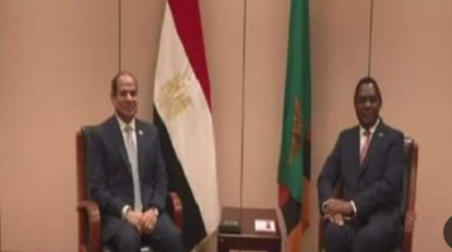 السيسي ونظيرة الزامبي