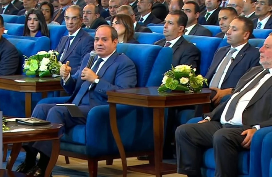 السيسي خلال مؤتمر حكاية وطن