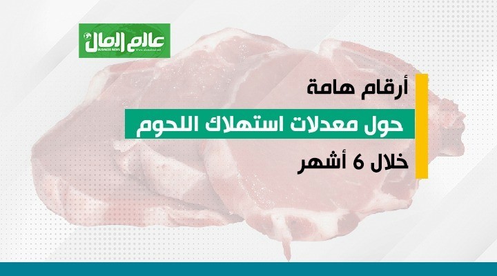 حجم استيراد اللحوم