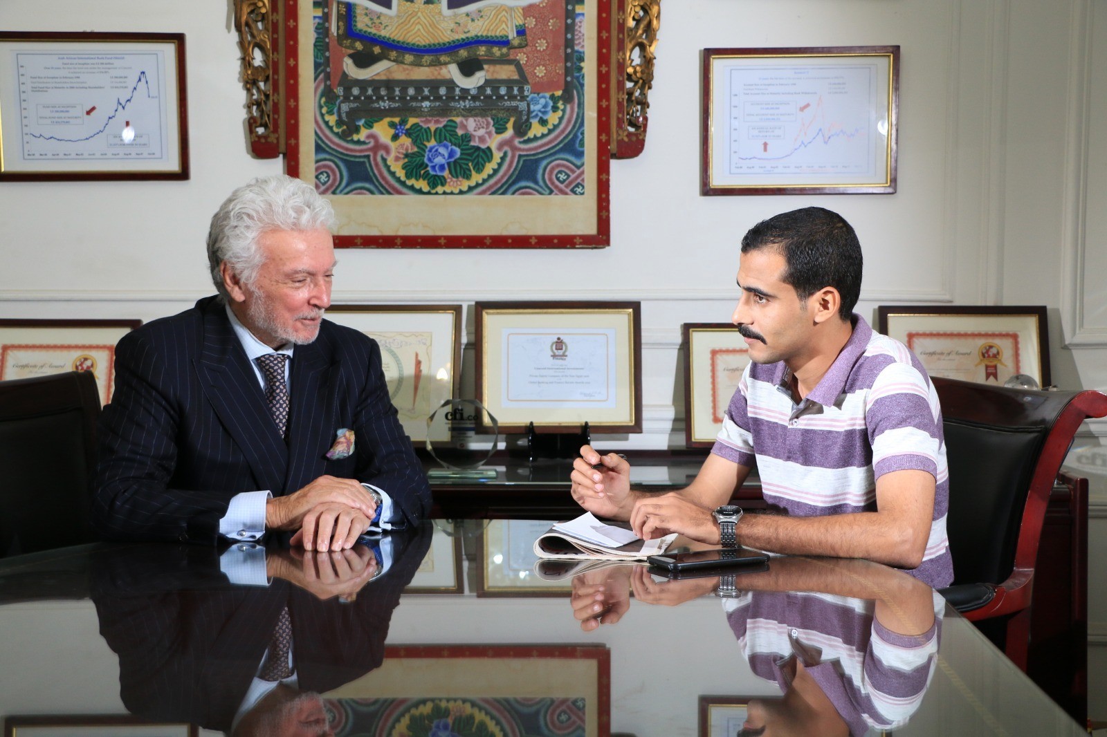 محرر عالم المال مع كريم هلال