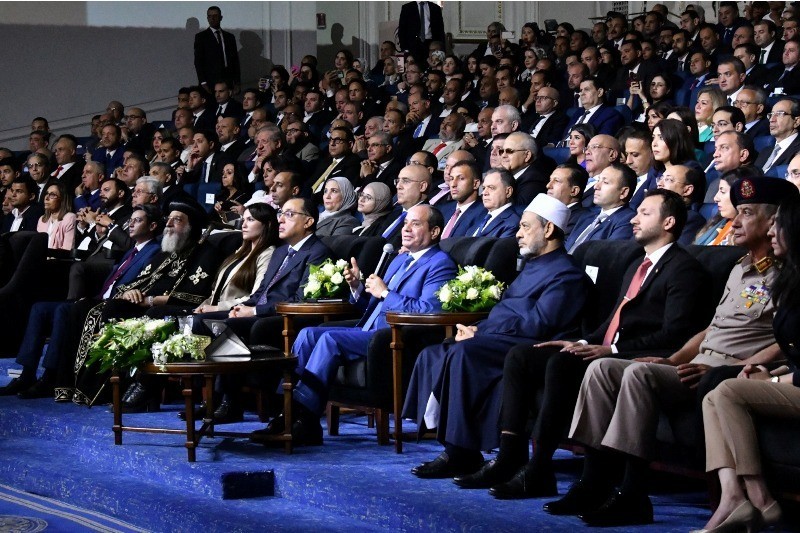 السيسي خلال مؤتمر حكاية وطن