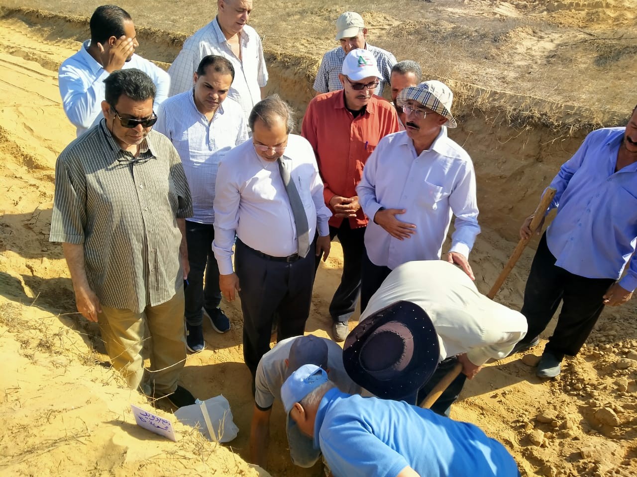 رئيس بحوث الصحراء في شمال سيناء
