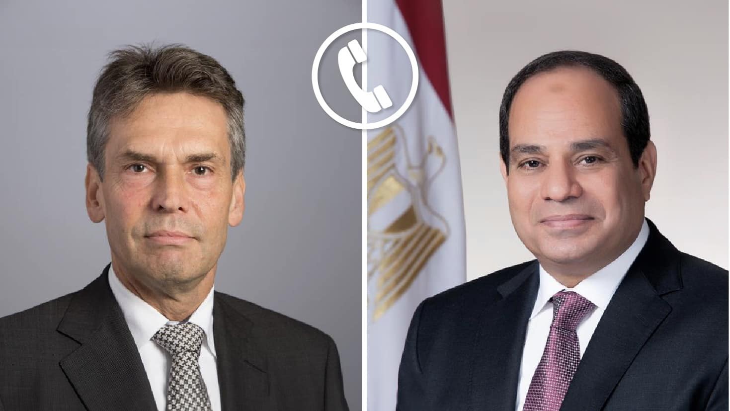 السيسي يتلقى اتصالاً هاتفياً من رئيس الوزراء الهولندي