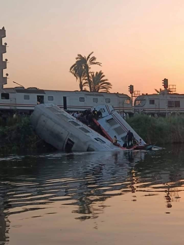 قطار المنيا