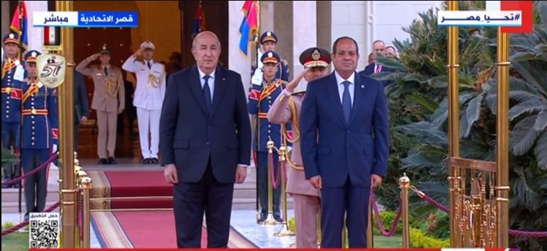 السيسي ونظيره الجزائري