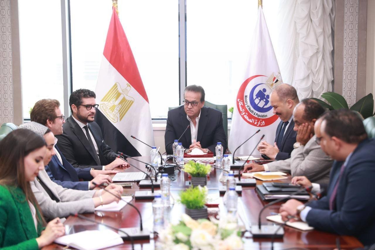 وزير الصحة يبحث سبل رقمنة السجلات الطبية مع «ميدوك»