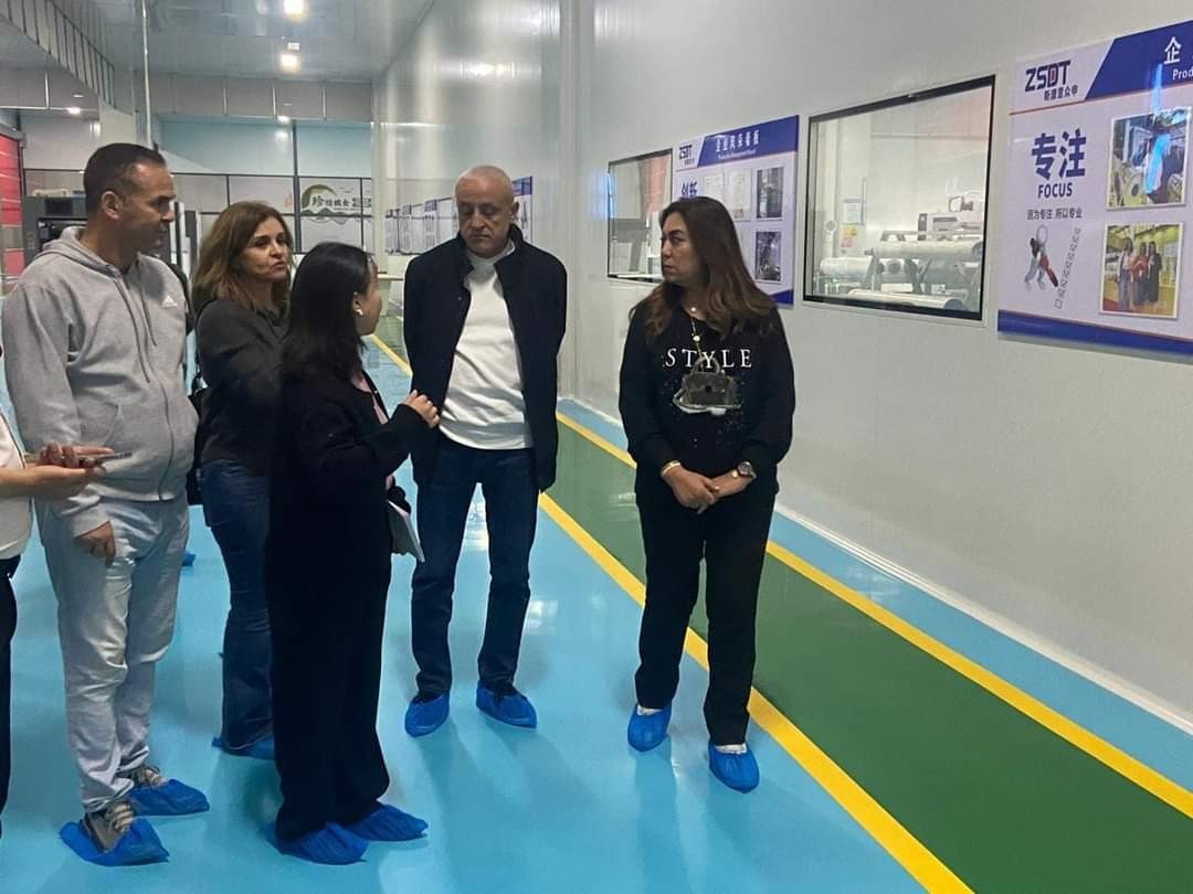 وزيرة التنمية المحلية تزور المنطقة الحرة بمدينة لوشو الصينية