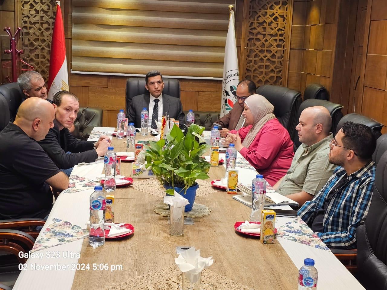الحجر الزراعي المصري والأردني 