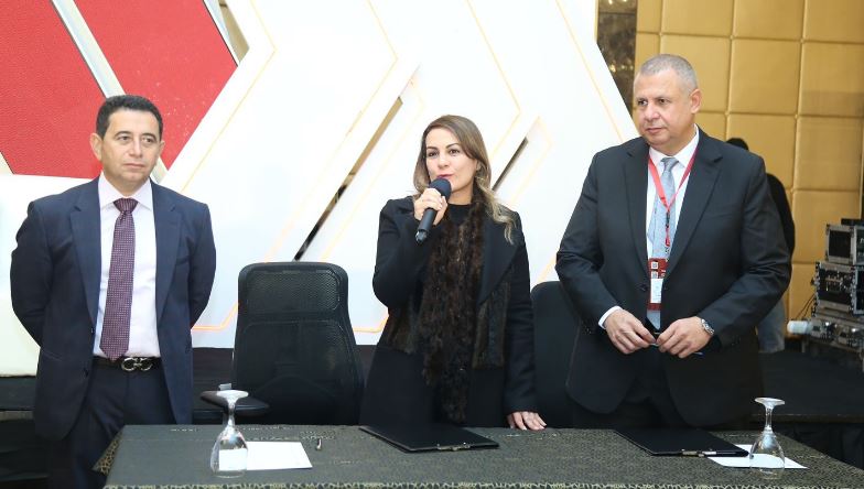 خلال توقيع البروتوكول