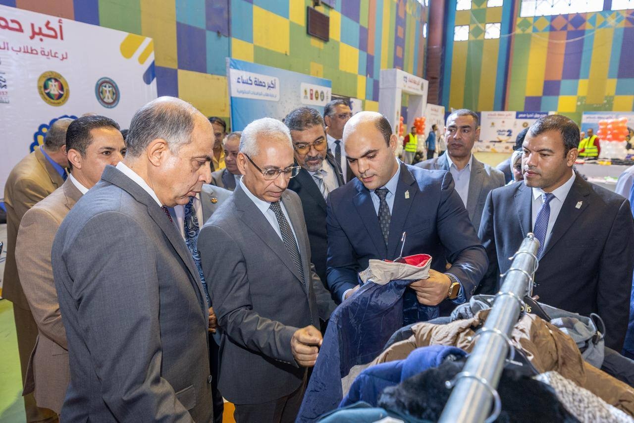 دكان الفرحة يفتح أبوابه لرعاية 5000 طالب وطالبة في جامعة المنيا