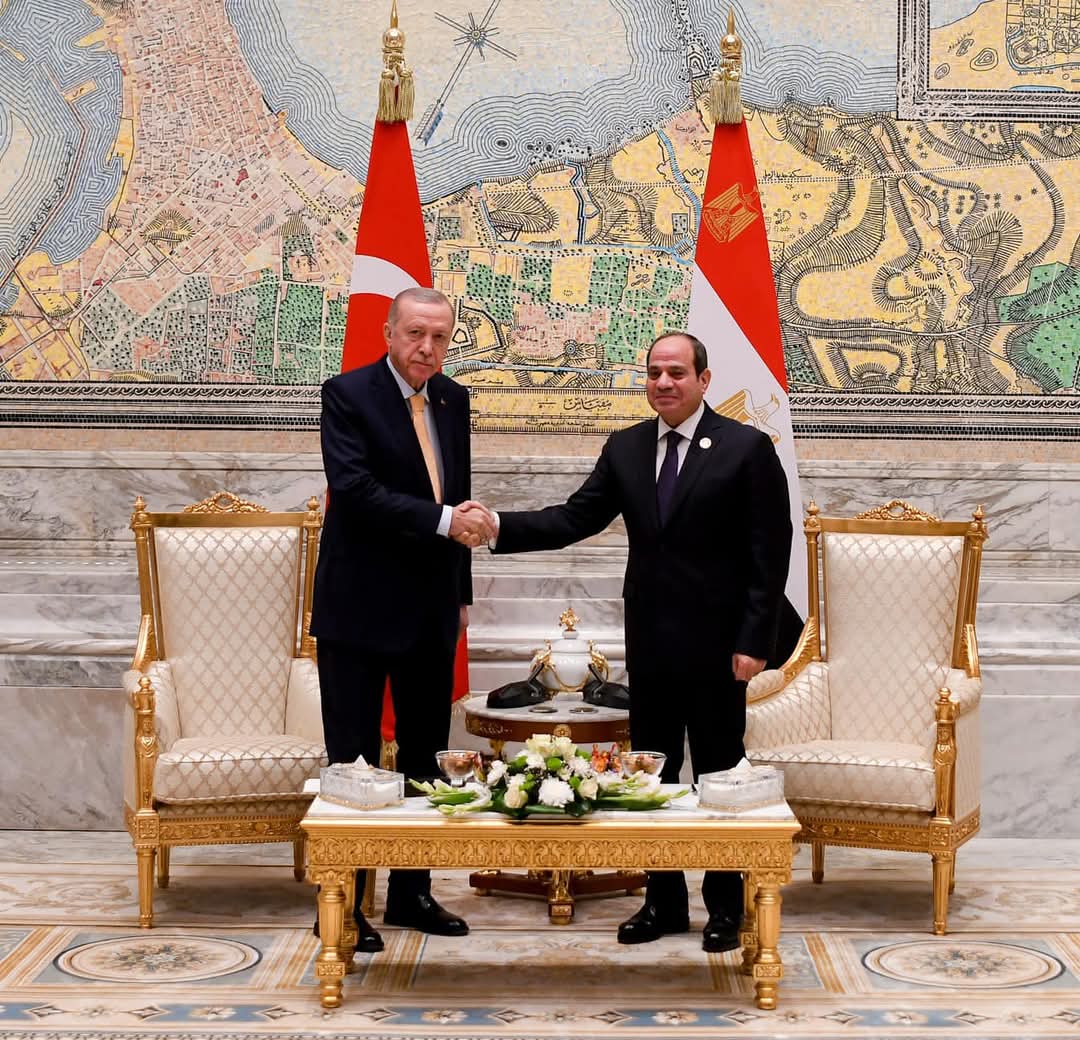 لقاء السيسي وأردوغان 
