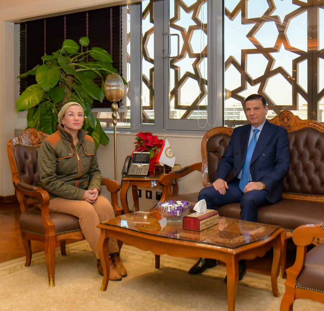 وزيرا الزراعة والبيئة 