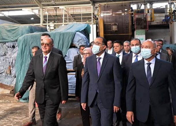 محمود سرج مع مصطفى مدبولى