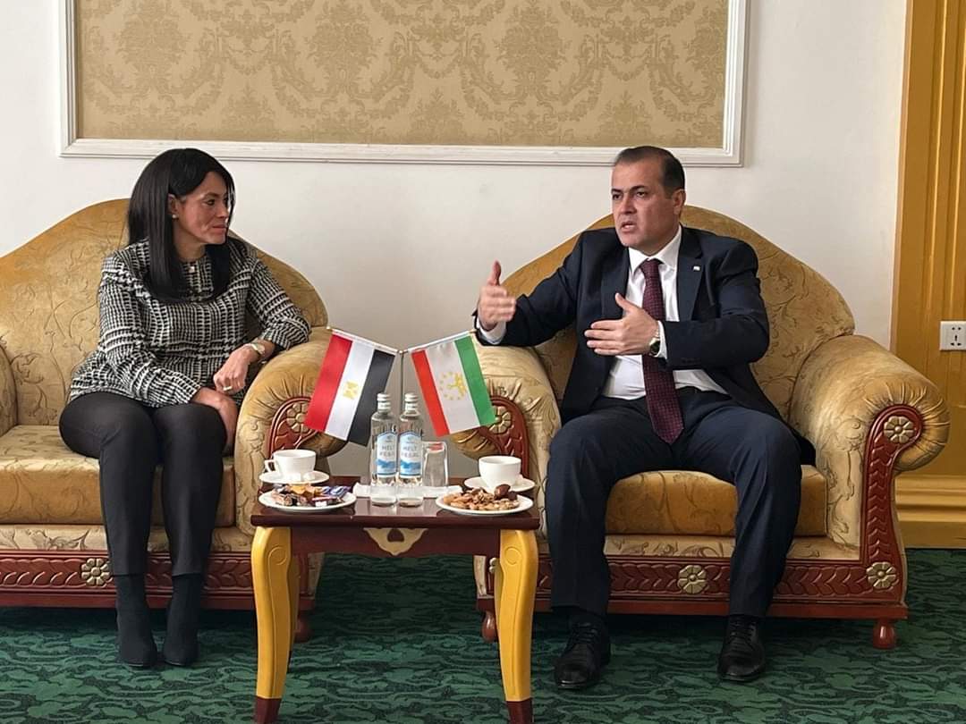 وزيرة التخطيط على هامش الدورة الثالثة للجنة المُشتركة المصرية الطاجيكية