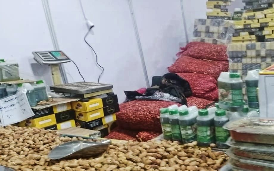البلح فى معرض أهلا رمضان