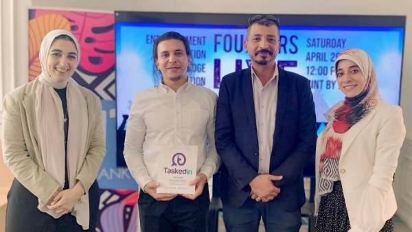 تاسكد ان يفوز بالمركز الأول في مسابقة Founders Live Cairo