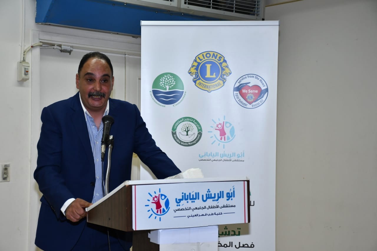 المهندس جورج بشرى ميخائيل المالك والمدير التنفيذي لـ"العربية لتدوير المخلفات"
