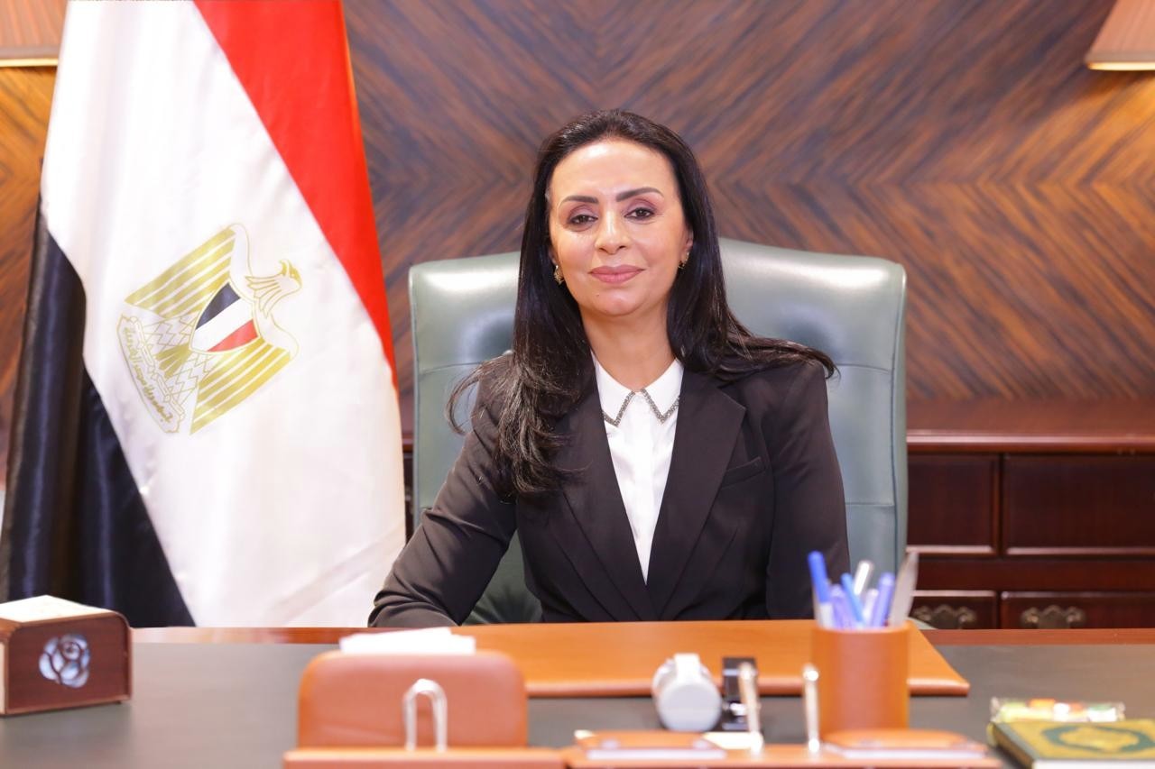 مايا مرسي وزيرة التضامن الاجتماعي