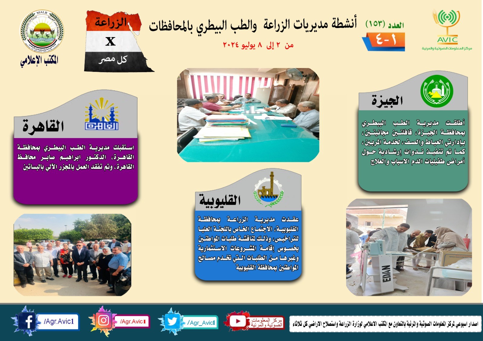 جهود مديريات الزراعة