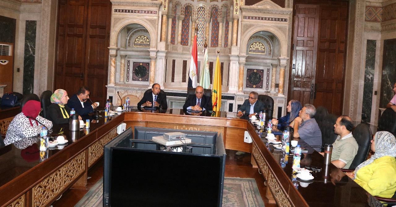 برتوكول تعاون بين بحوث الصحراء وبنك المياه المصري
